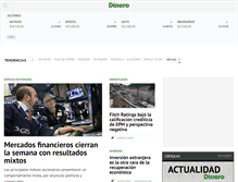 Tablet Screenshot of dinero.com